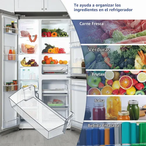 Vista 5 de W11239961 W10900538 WRS325SDHZ05 - Contenedor para puerta de refrigerador (derecha), paquete de 2