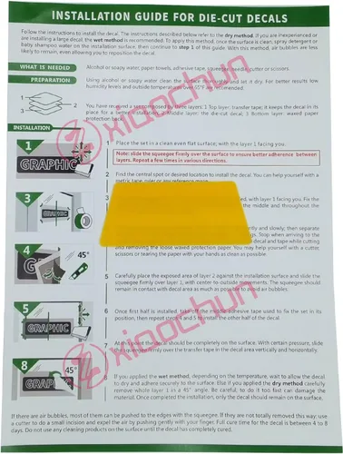 Vista 5 de Calcomanía de bandera de la ventana trasera media Zxiaochun para Ford F150 F250 F350 2004-2011 2012 2013 2014 Ventana deslizante central trasera