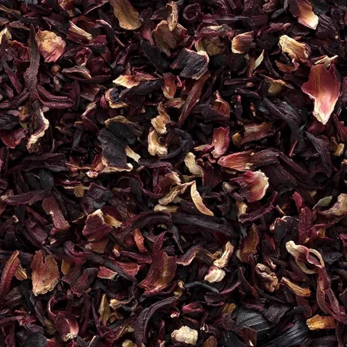 Vista 3 de Frontier Co-op Flores de hibisco, cortadas y tamizadas, Kosher Bolsa a granel de 1 libra Hibiscus sabdariffa L.