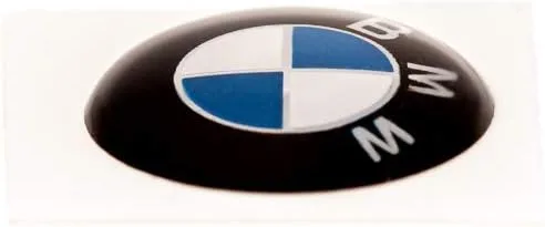 Vista 4 de BMW E46 - Emblema insignia de Sedan, Cabrio, coupé compacto, original de fabricante de 11 mm 66122155753