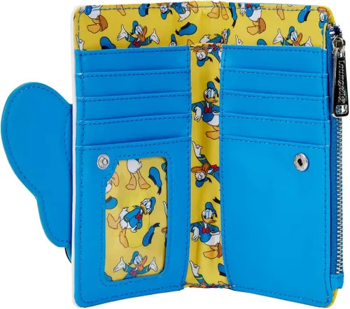 Vista 3 de Loungefly Disney Donald Duck Cosplay Wallet