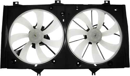 Vista 156 de Conjunto de ventilador de refrigeración dual del radiador TRQ Para Toyota Avalon 2013-2018 Camry 2012-2017 TO3115173