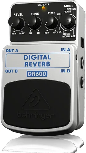 Vista 2 de Behringer Pedal de efectos de reverberación estéreo digital DR600 DIGITAL REVERB
