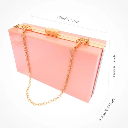 Vista 3 de Cartera de mano de mujer para la noche, de diseño, bolso de mano para damas, para fiestas, casamientos, ideal para regalar Hand Bag, Lady, Party