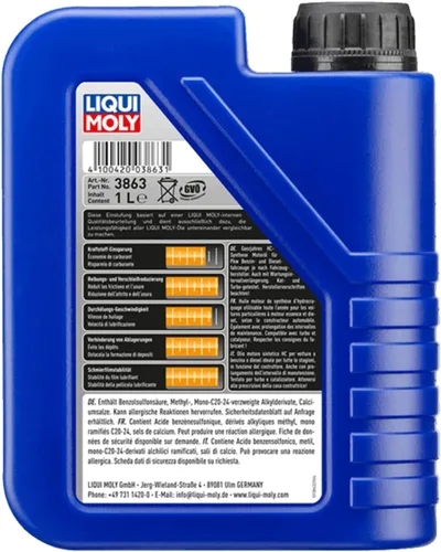 Vista 2 de Liqui Moly 2331 Leichtlauf High Tech 5W-40 Aceite de motor - 1 litro