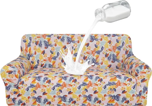 Vista 26 de ALIECOM Fundas para Sillas 100% Impermeables, Funda para Sillón para Sala de Estar, Apta para Mascotas, Fundas Lavables para Sillón, Funda