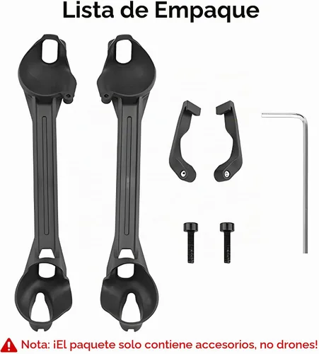 Vista 7 de Brazos FPV para DJI FPV Drone Accesorios 1 Pares FPV Drone Brazo Brazos