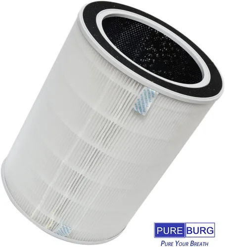 Vista 4 de PUREBURG NDAP-01 Filtro de repuesto compatible con Hestom NDAP-01 NDAP-02 Home HEPA purificadores de aire Parte VK-6052, H13 HEPA 4 etapas