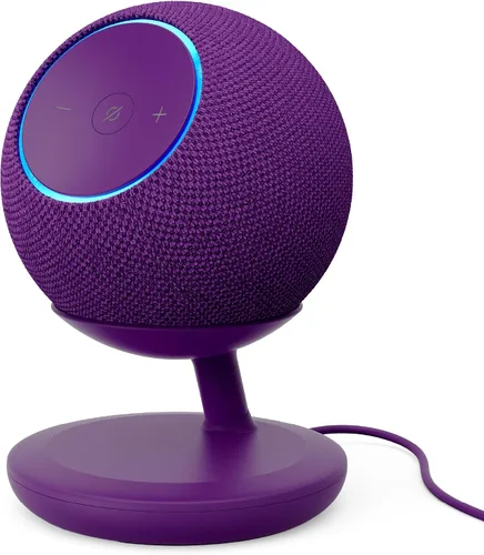 Vista 2 de Soporte con puertos de carga USB-C para Echo Dot Max, completamente nuevo, Made for Amazon