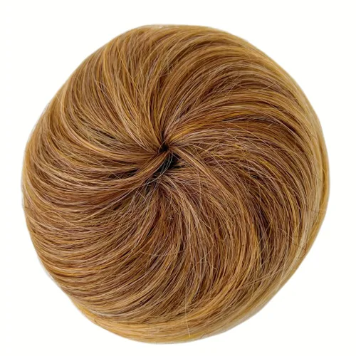 Vista 11 de Onedor Extensión de Cabello Fibra Sintética Chignon Donut Moño Peluca (10)