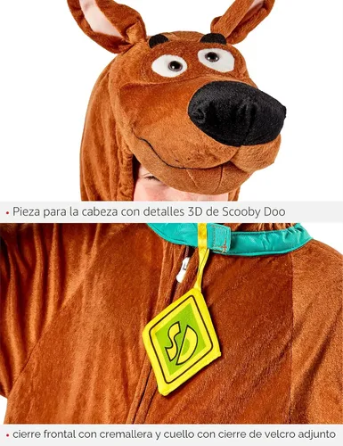Vista 6 de Rubies at Party City Scooby-Doo: Scooby-Doo Costume for Kids, Boy's Costume