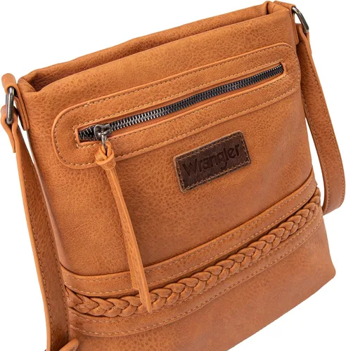 Vista 3 de Wrangler Bolsos cruzados para mujer, bolso tejido a mano del oeste