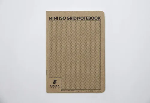 Vista 14 de KOALA TOOLS Mini cuaderno de papel cuadriculado 5" x 7", 60 pp. - Juego de cuadernos de campo cuadriculado, cuadrícula y gráficos - Para uso