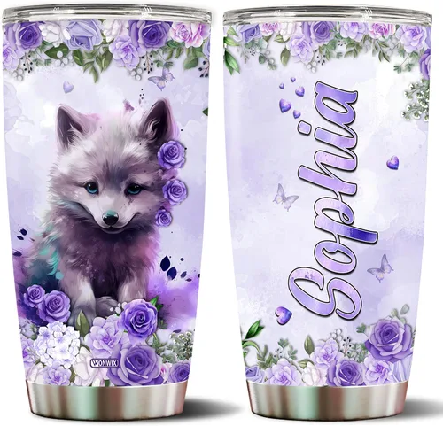 Vista 18 de Vaso de abeja personalizado con nombre personalizado de abejas reinas, regalos para mujeres, tazas de agua, botella de agua de 20 onzas, regalo