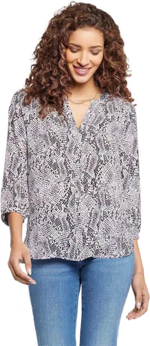 Vista 3 de Blusa petite para mujer con manga 3/4 de la marca NYDJ Alicia Glen