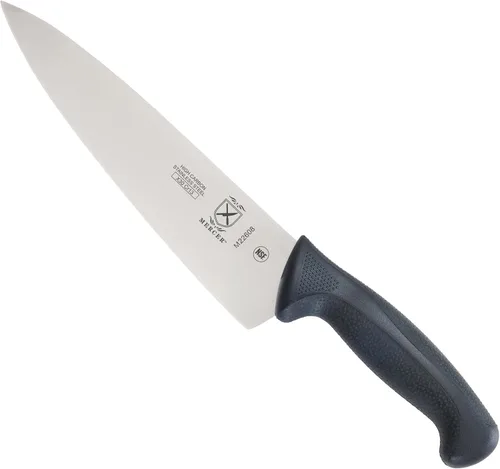 Vista 45 de Mercer Culinary M22102 Millennia Black Handle - Cuchillo de pelar/tornear, mango negro, 2.5 pulgadas