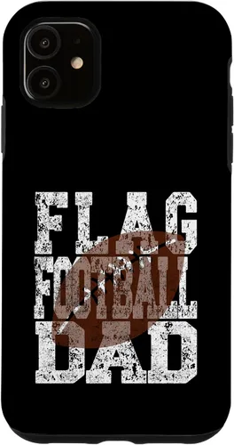 Vista 8 de Flag Football Dad - Player Parent Case for iPhone 16