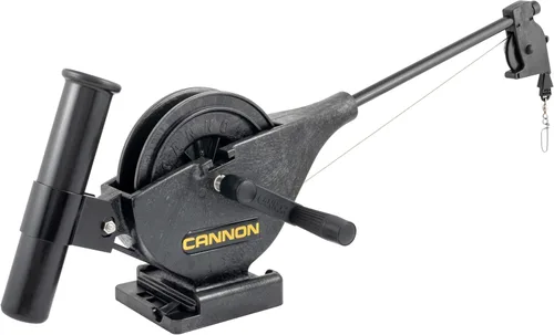 Vista 2 de Cannon Manual Downrigger Negro
