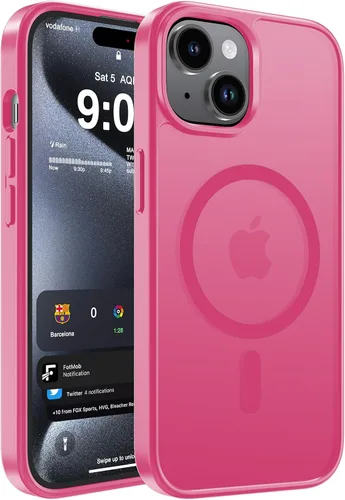 Vista 14 de WRJ Funda magnética mate para iPhone Air de 6.5 pulgadas, [compatible con Magsafe] [protección contra caídas de grado militar], delgada Negro