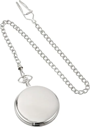 Vista 2 de Charles-Hubert, Paris 3576-W Reloj de bolsillo mecánico, plateado, Mecánico