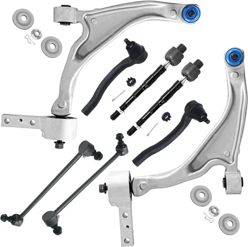 Vista 43 de Detroit Axle - Kit de suspensión frontal de 8 piezas para Chevy Silverado