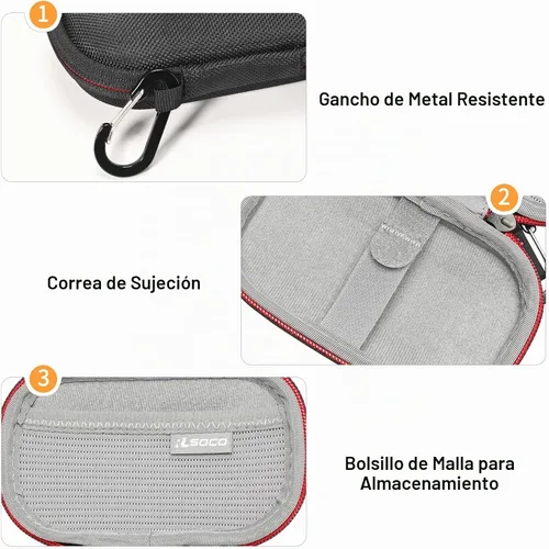 Vista 3 de RLSOCO Funda de transporte para auriculares inalámbricos Beats Flex (solo funda)
