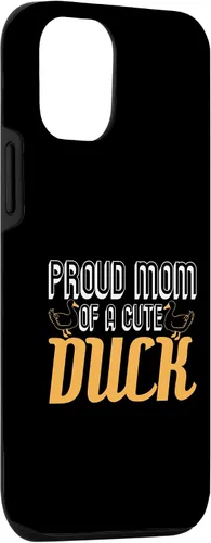 Vista 3 de Funda para iPhone 14 Goose Mallard Quack Joke Cute Mommy Duckling Mom Duck Lover Case