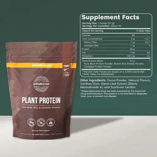 Vista 3 de Primal Harvest Rutina diaria de dos pasos NAD+ + Proteína Paquete de 2 Suministro para 30 días