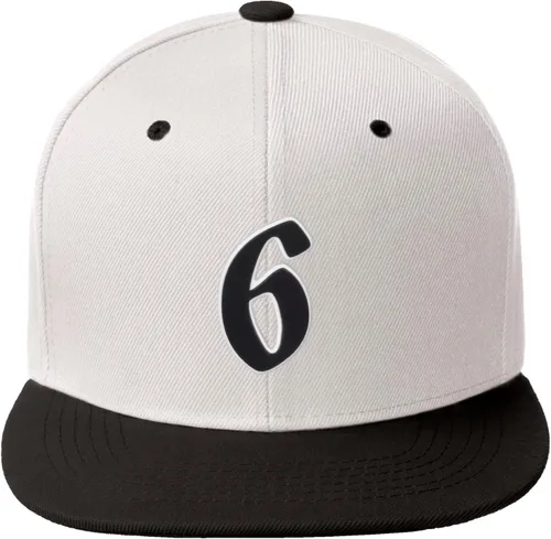 Vista 1131 de Daxton Gorra clásica con visera de billete plano con letras del alfabeto inglés antiguo de la A a la Z