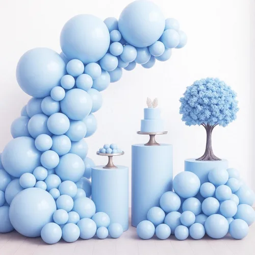 Vista 8 de Kit de arco de globos dorados de 147 piezas, globos metálicos dorados de diferentes tamaños para decoraciones de cumpleaños, baby shower, fiesta