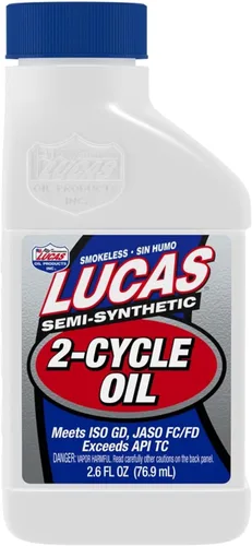 Vista 5 de Aceite semisintético de 2 ciclos, de la marca Lucas Oil