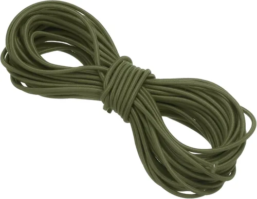 Vista 111 de PATIKIL Cuerda elástica elástica de 109 yardas (328.1 ft), cuerda elástica pesada de 0.059 in, albaricoque para manualidades, correas de gancho