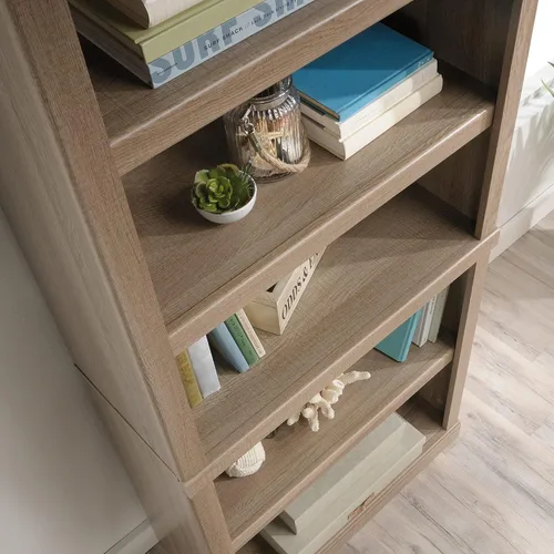 Vista 6 de Realspace® Estantería con 5 estantes de 72" de alto, roble primaveral