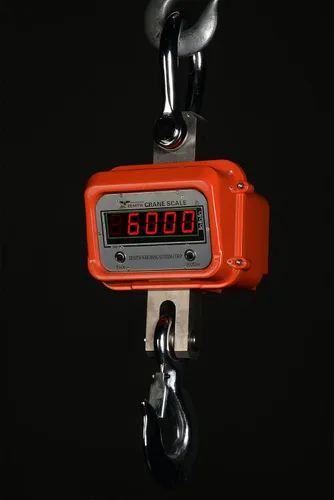 Vista 3 de Optima Scales OP-925B-6000 - Báscula de grúa de servicio pesado, pantalla LCD de 6000 libras x 2 lb