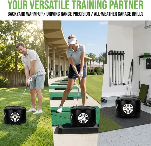 Vista 2 de Bolsas de impacto de golf, entrenador de swing de golf, regalos de golf para hombres, resistentes al agua