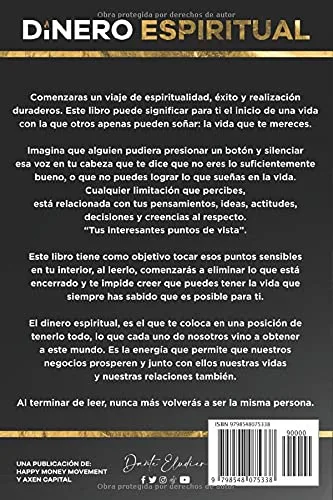 Vista 2 de Dinero Espiritual Filosofía financiera para una vida plena (Spanish Edition)