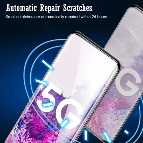 Vista 5 de Protector de pantalla de hidrogel para Google Pixel 10 Pro, película protectora de TPU flexible [vidrio no templado] [alta sensibilidad]