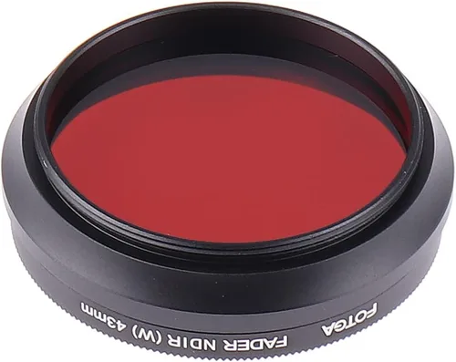 Vista 4 de FocusFoto FOTGA - Filtro IR infrarrojo ajustable todo en uno de 1.693 in, lente de rayos X, variable de 530 nm a 650 nm, 680 nm, 720 nm, 750 nm