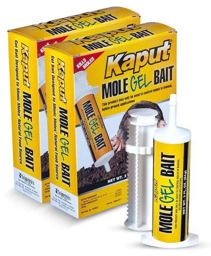 Vista 7 de Kaput Cebo de gel para topos, listo para usar, mata lunares de warfarina para césped para control de roedores, inyección directa de túnel