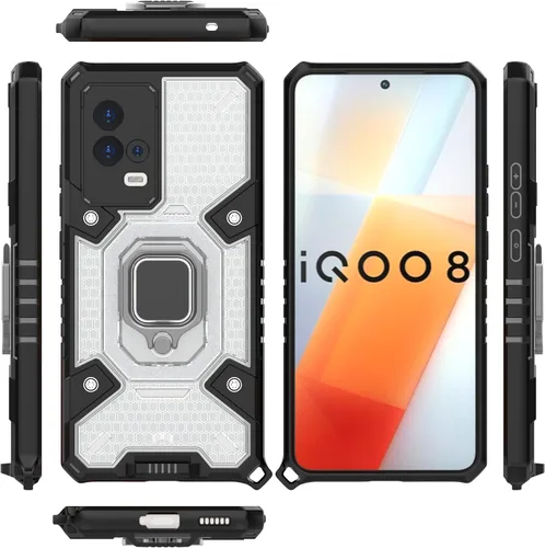 Vista 44 de Funda para 1+ Nord 2 5G, funda para OnePlus Nord 2 5G con funda de soporte, color azul