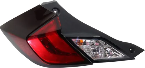 Vista 2 de Garage-Pro Conjunto de luz trasera compatible con Honda Civic Coupe 2016-2018, lado del conductor y del pasajero