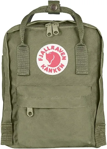 Vista 28 de Fjallraven - Mochila pequeña Kanken clásica para el día a día (Apple Mint)