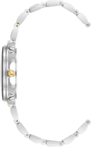 Vista 2 de Anne Klein Reloj de pulsera con esfera de diamante genuino para mujer