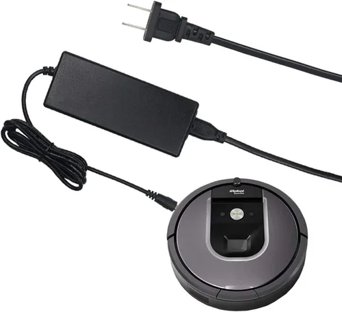 Vista 2 de Roomba Charger 22.5V 1.25A Adaptador de CA para Irobot Roomba 550, 595, 400, 500, 600, 700, 800,880; 770 650 Pet 560 780 630 530 760 700 500 622 0