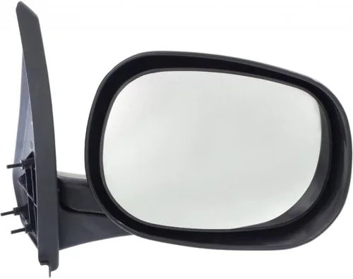 Vista 8 de Para Dodge Ram 1500/2500/3500 Van 1999-2003 Espejo de puerta lateral del conductor Plegado manual No calefactable Negro texturizado Van