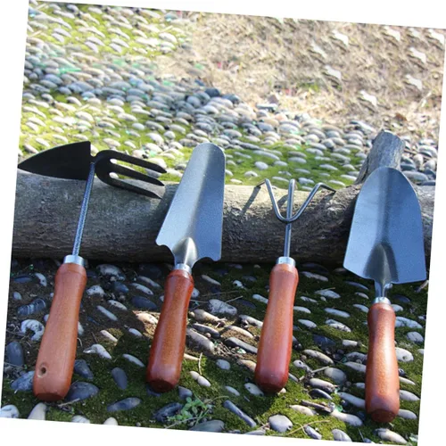 Vista 7 de YARNOW 1set Ergonomic Garden Tool Hand Trowel Small Shovel and Multi-Function Cultivator for Efficient Gardening for Planting and Weeding
