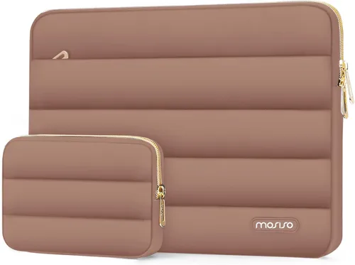 Vista 37 de MOSISO Funda para laptop de 13.3 pulgadas, 13-13.3 pulgadas funda de Marrón