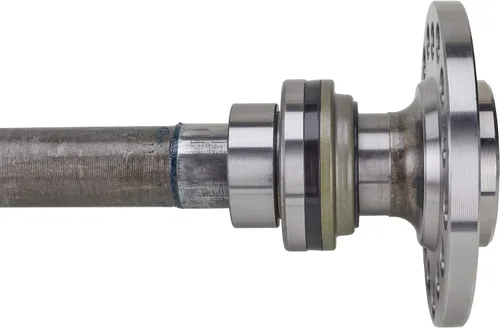 Vista 4 de Eje largo de 31 spline cortado para adaptarse con rodamiento, se adapta a Ford de 9 pulgadas