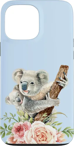 Vista 24 de Cute Pretty Mama Koala Bear and Baby Cub Gift Case for iPhone 17
