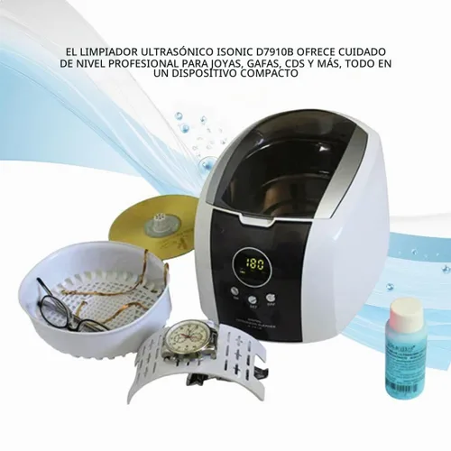 Vista 3 de iSonic - Limpiadores ultrasónicos D7910B, modelos personales